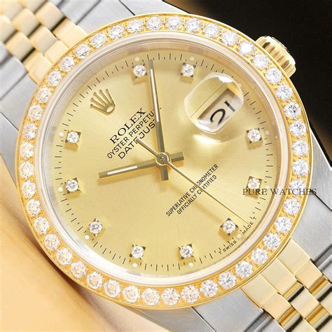 aaa rolex with diamond bezel lot|rolex diamond dial.